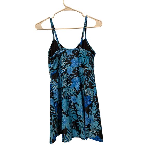Grace Karin V-neck Tummy Control One Piece Swimdress Swimsuit NWT Size M - Picture 4 of 10